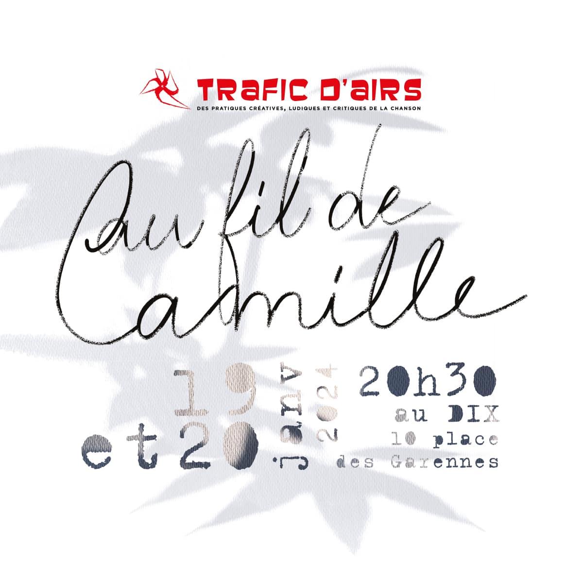 Au fil de Camille (concert 2024)