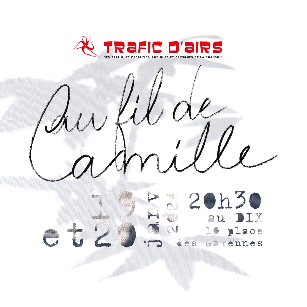 Au fil de Camille (concert 2024)
