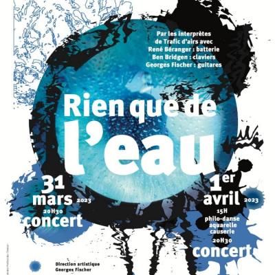 Affiche rien que de l eau 2023 750x1050